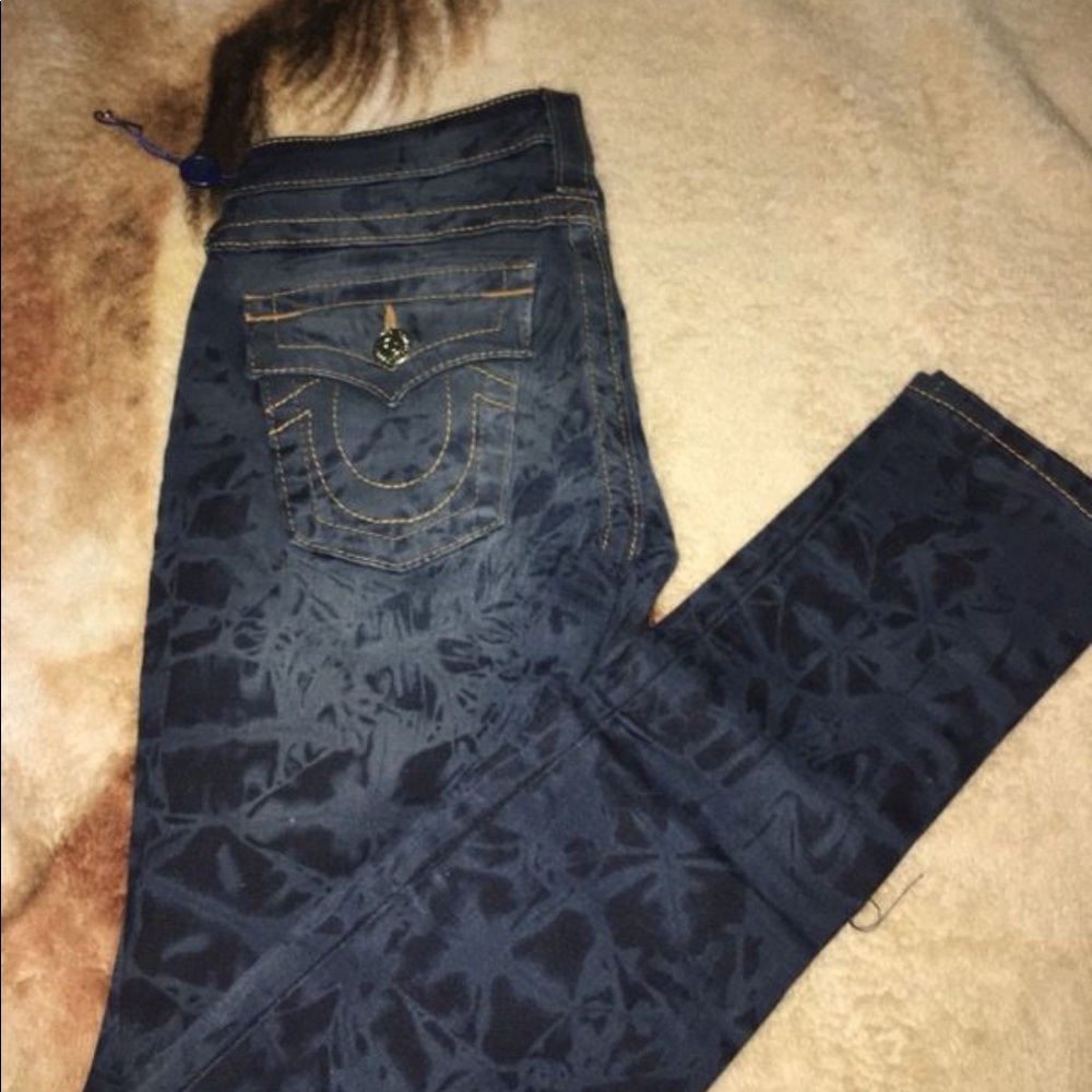 Girl true religion skinny jeans